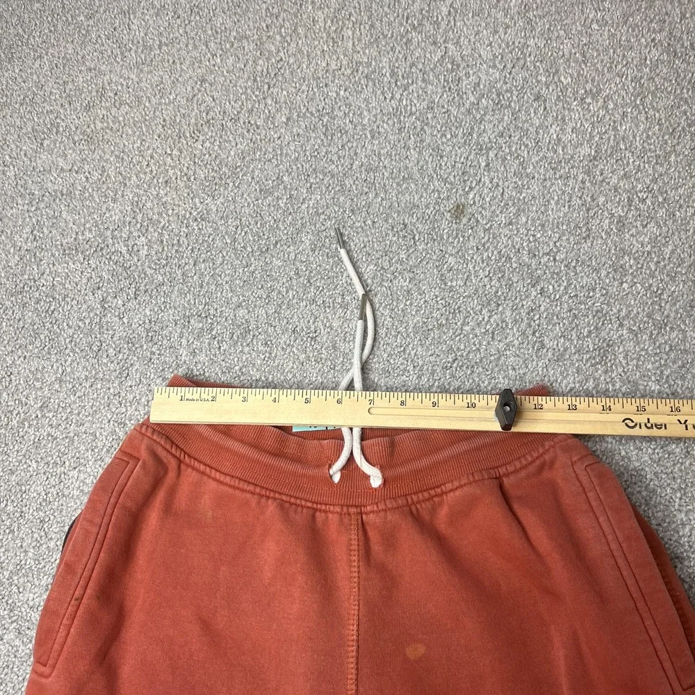 True Religion Rust Orange Sweatpants with White Logo